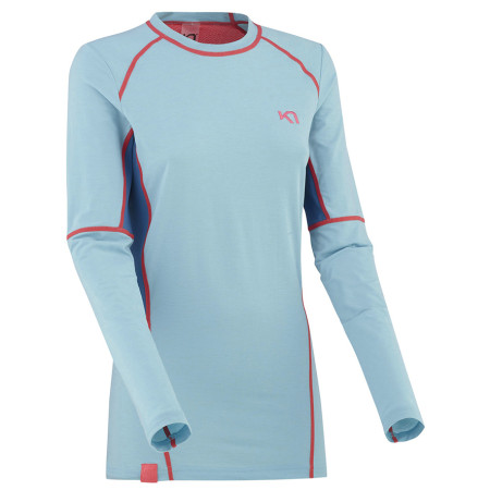 Ženska funkcionalna majica Kari Traa Svala Ls plava/ružičasta Surfboard
