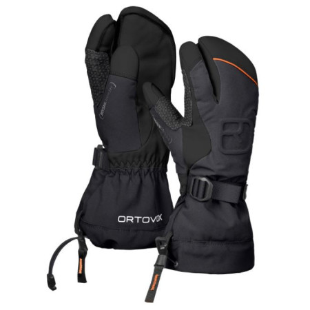 Muške skijaške rukavice Ortovox Freeride 3 Finger Glove crna BlackRaven