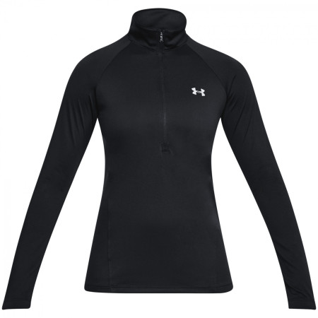 Ženska funkcionalna majica Under Armour Tech 1/2 Zip - Solid crna