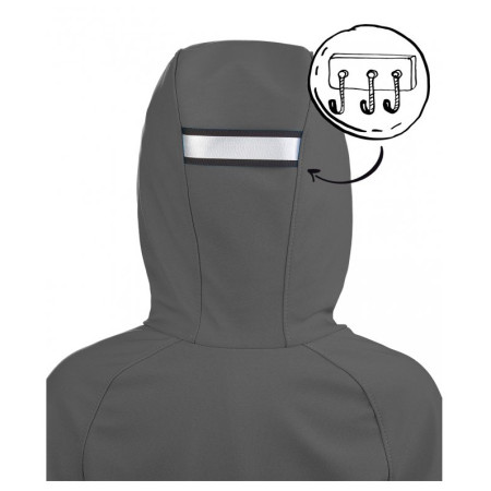 Dječja softshell jakna Unuo Fleece Basic