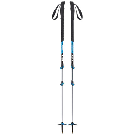 Štapovi TSL Tour Alu 3 Cross ST Swing crna/plava