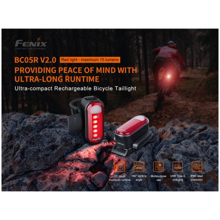 Zadnje svjetlo Fenix BC05R V2.0