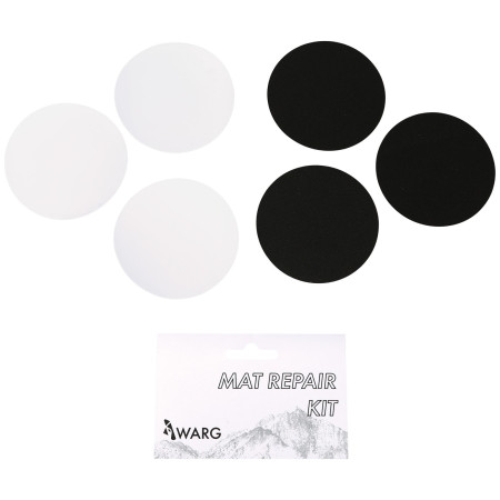 Komplet za popravke podloga Warg Mat Repair Kit crna black