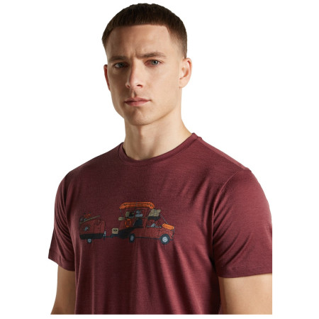 Muške funkcionalne majice Icebreaker Men Merino 150 Tech Lite SS Tee Transportage
