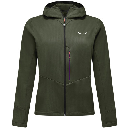 Ženska funkcionalna dukserica Salewa Pedroc Pl 3 Hd Jacket W zelena dark olive