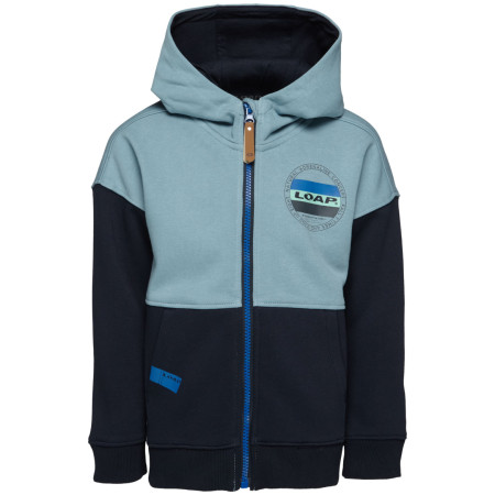 Dječja dukserica Loap Dizar siva Gray