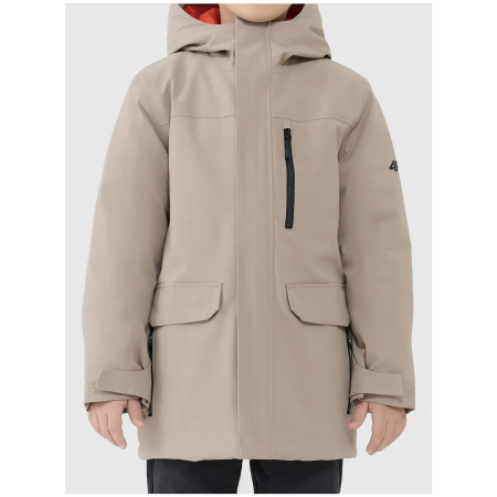 Dječja jakna 4F Jacket M221 smeđa LIGHT BROWN