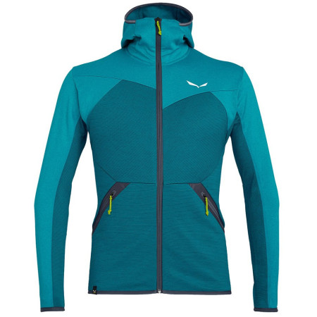 Muška dukserica Salewa Puez Melange PL M FZ HDY tamno plava Malta/