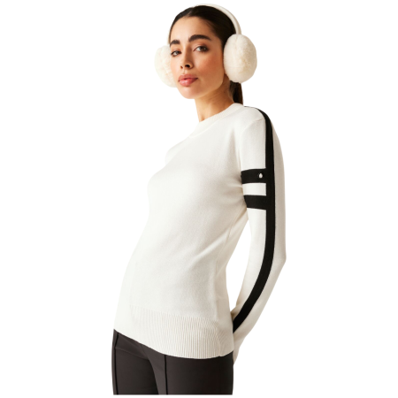 Ženska dukserica Dare 2b Diamant Midlayer bijela/crna Egret/Black