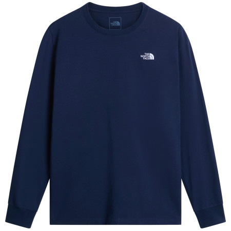 Muška majica The North Face Evolution Simple Dome Regular Long-Sleeve Tee tamno plava SUMMIT NAVY