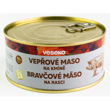 Gotova jela VESEKO Svinjetina na kimu