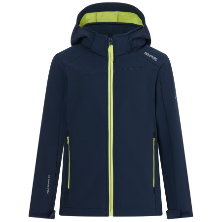 Dječja softshell jakna Regatta Haydenbury Navy (Wild Lime) plava/zelena Navy (Wild Lime)