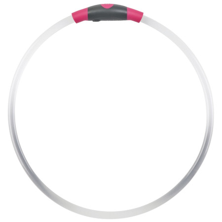 Svjetleća ogrlica za psa Nite Ize NiteHowl® Rechargeable LED Safety Necklace ružičasta Tie Dye Pink