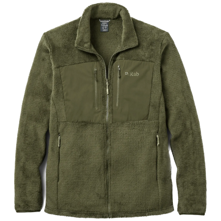 Muška dukserica Rab Granitic Jacket zelena