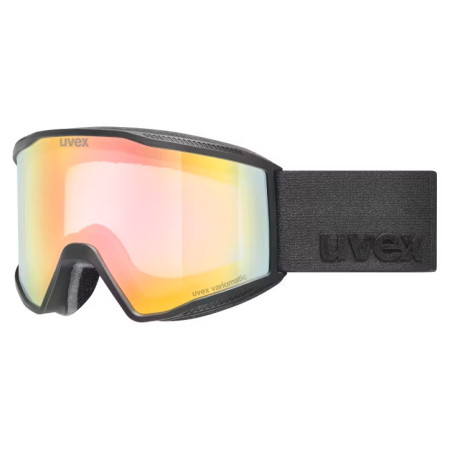 Skijaške naočale Uvex Blast V crna BLACK MATT DL/RAINBOW-CLEAR S1-3