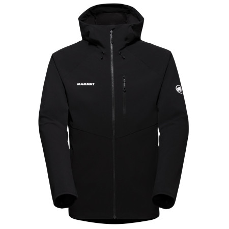 Muška jakna Mammut Ultimate Comfort SO Hooded Jacket Men crna black 0001