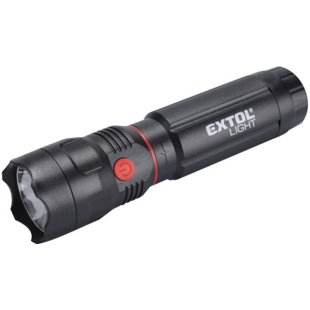 Svjetiljka Extol 100lm, CREE + 150lm, COB crna Black