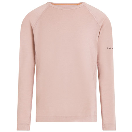 Dječja funkcionalna majica Icebreaker K 200 Oasis LS Crewe Pink Quartz