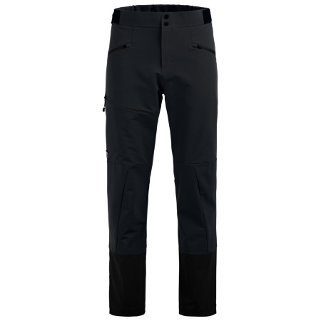 Muške softshell hlače Ortovox Ortler Softshell Pants crna Black Raven