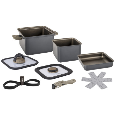 Set lonaca Brunner Torralta Square siva/crna