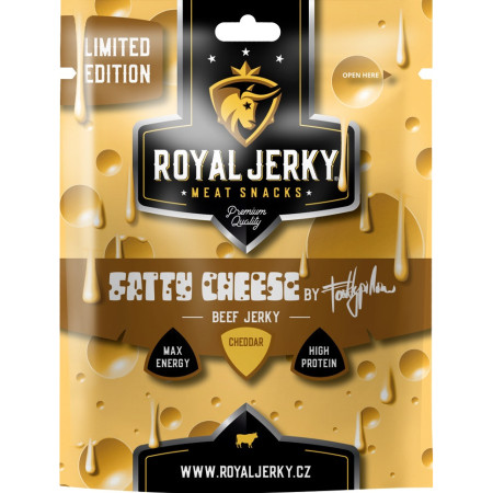 Suho meso  Royal Jerky Beef Fatty Cheese 22g