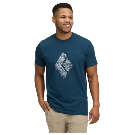 Muška majica Black Diamond M Engineered Diamond Ss Tee