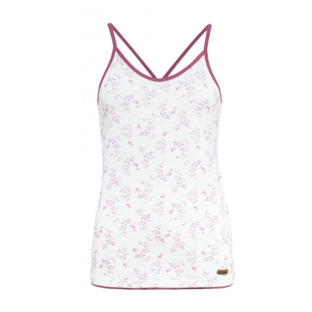 Ženska podkošulja Chillaz Massouri Watercolor Floral bijela/crvena