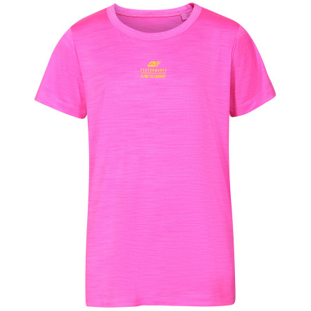 Dječja majica Alpine Pro Basiko ružičasta neon pink