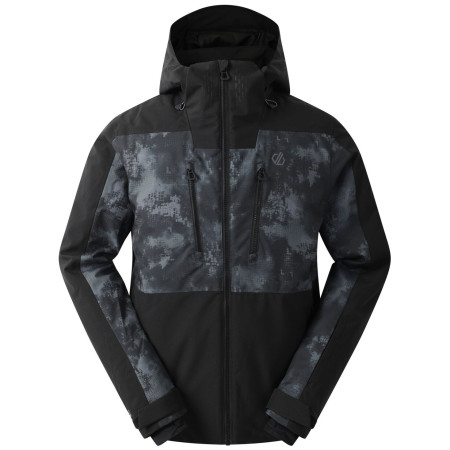 Muška skijaška jakna Dare 2b Baseplate III Jacket crna/siva Black/Iron Gate Distressed Print