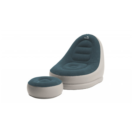 Stolica na napuhavanje Easy Camp Comfy Lounge Set siva/zelena