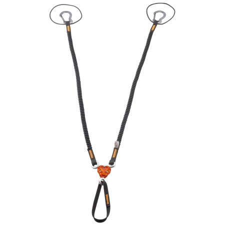 Petlja Camp X-Gyro Leash - 85/129 Cm crna/narančasta