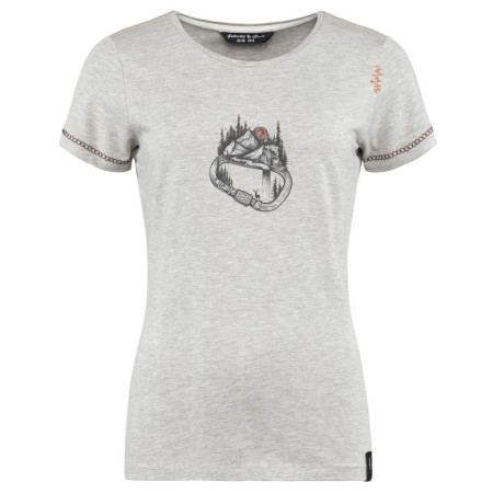 Ženska termo majica Chillaz Saile Carabiner Forest svijetlo siva