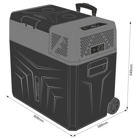 Kompresorski hladnjak Yolco BCX50