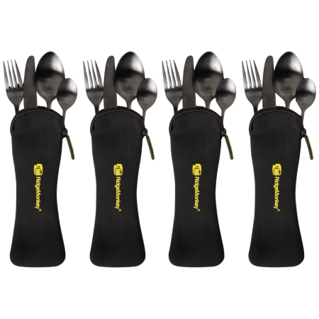 Set pribora za jelo Ridge Monkey DLX Cutlery Set Four Pack