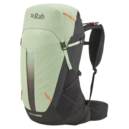 Ženski planinarski ruksak Rab Airox 28 ND zelena fig green/black/FGB