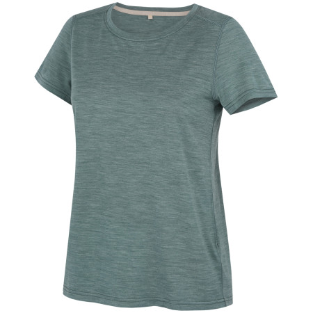 Ženska majica MOOA Merino Lyolite Horizon 150 Comfy plava dusty teal