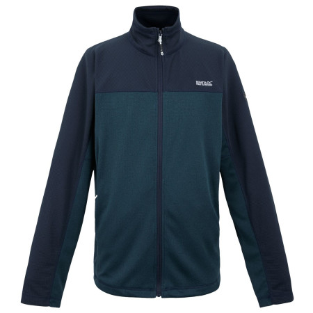 Muška dukserica Regatta Highton Full Zip Midlayer plava MoonLtDn/Nvy