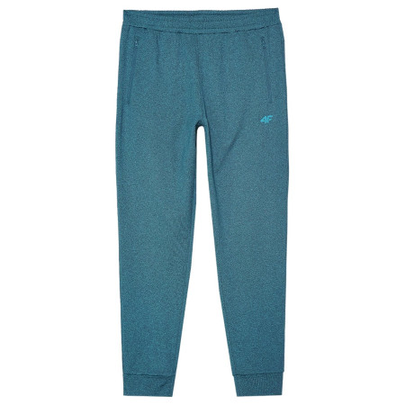 Muške trenerke 4F Trousers Fnk M682 plava TEAL MELANGE