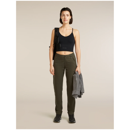 Sportski grudnjak Icebreaker Merino Blend 260 Seamless Rib Strappy Tank