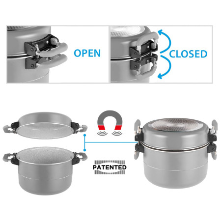 Set posuđa Brunner Fusion 7+1 Ø 22 cm