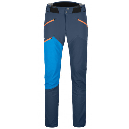 Muške hlače Ortovox Westalpen Softshell Pants M plava BlueLake