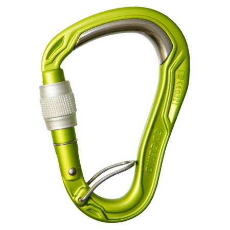 Karabiner Edelrid HMS Bulletproof Screw FG zelena oasis