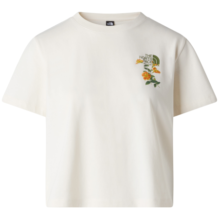 Ženska majica The North Face W Flora Embro Regular Short Sleeve Tee-Graphic