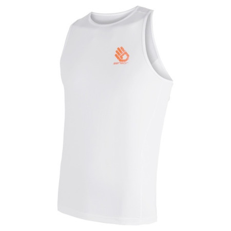 Muška majica bez rukava Sensor Coolmax Fresh PT Hand bijela White