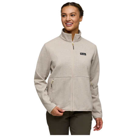 Ženska funkcionalna dukserica Cotopaxi W'S Envo Fleece Full-Zip Jacket bež Heather Cream