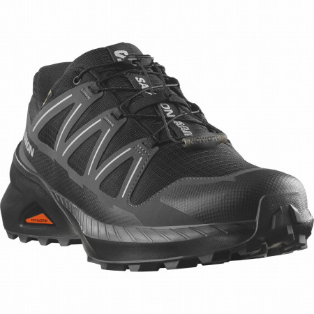 Muška obuća Salomon Speedcross Peak Gore-Tex crna Black / Black / Asphalt