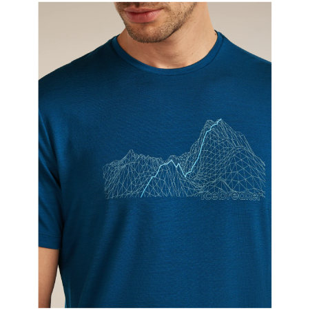 Muške funkcionalne majice Icebreaker Merino Blend 125 Cool-Lite™ Sphere SS Tee Beta