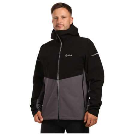 Muška vodootporna jakna Kilpi Hurricane-M crna BLK
