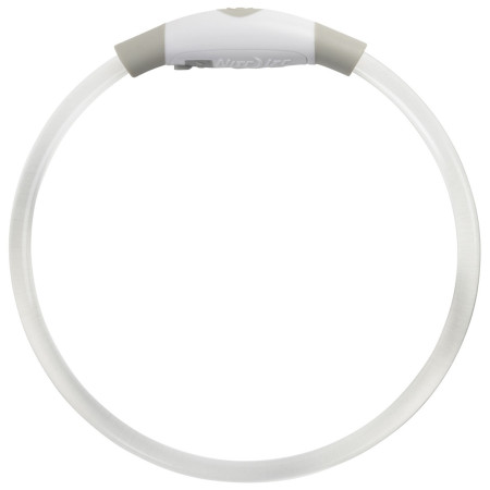 Svjetleća ogrlica za psa Nite Ize NiteHowl Mini LED bijela Disc-O Select