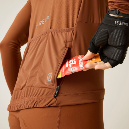 Muški biciklistički dres Dare 2b Lightning Long Sleeve Jersey